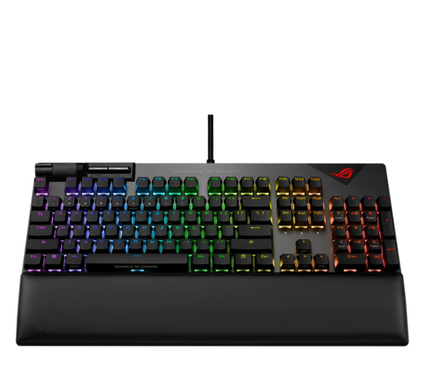 ASUS ROG STRIX Flare II 8000Hz/ ROG NX/ PBT/ USB 2.0/ czarna 90MP02D6-BKUA01 - 1165927 - zdjęcie 5